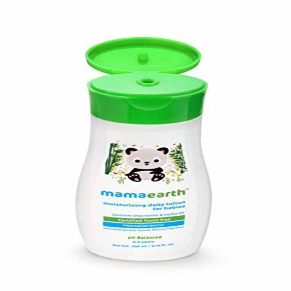 Mamaearth Baby Daily Lotion – Gentle Moisturizer with Shea Butter & Aloe Vera – 200ml
