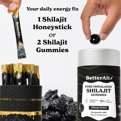 Better Alt Ultimate Power Up Duo Sj Gummies + Sj Gold+ Honey Sticks Combo