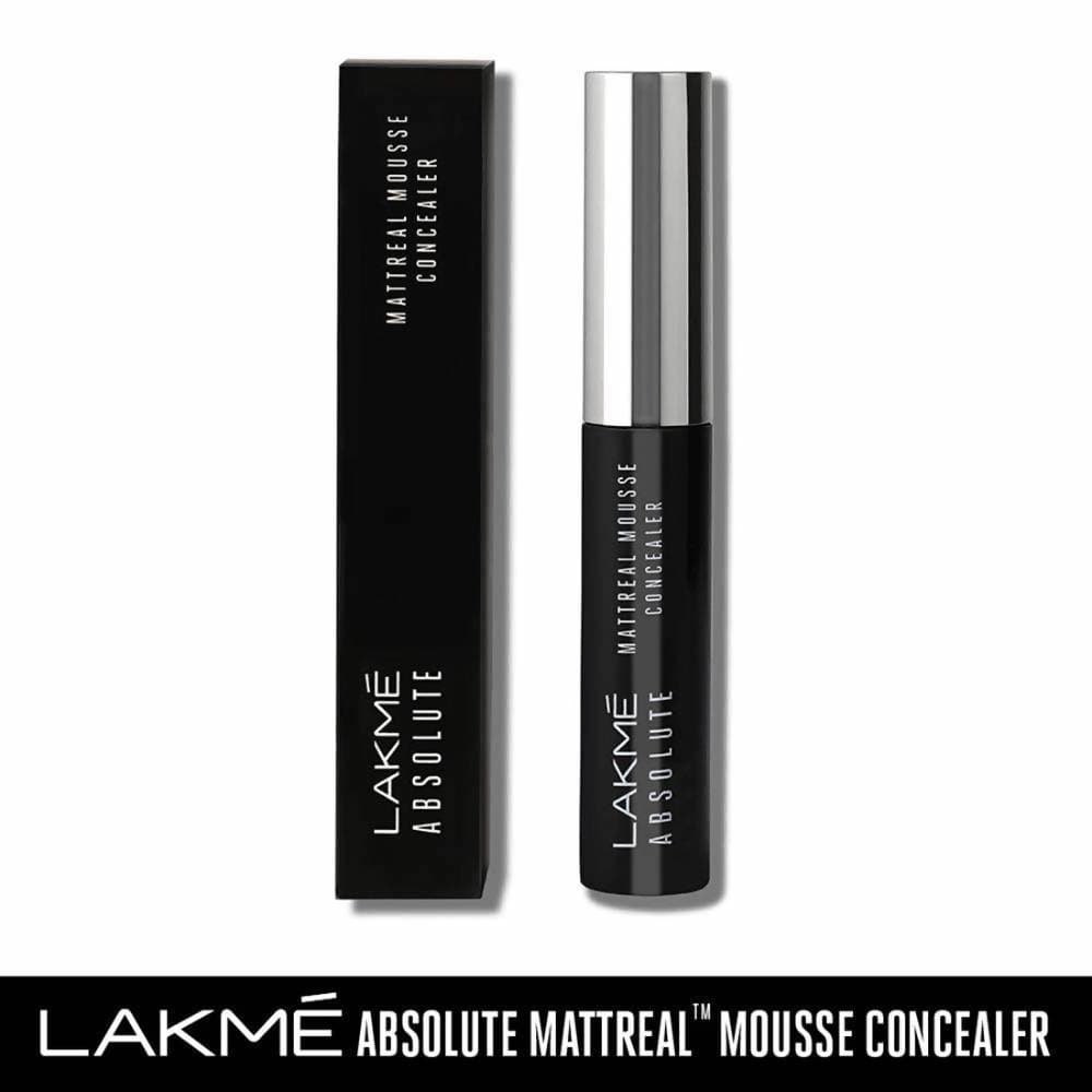 Lakme Absolute Mattereal Mousse Concealer Caramel - 9 gms