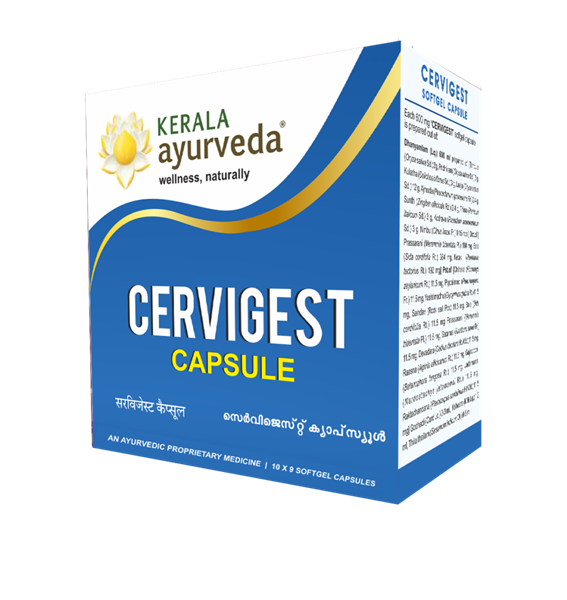 Kerala Ayurveda Cervigest Capsule - 90 tabs