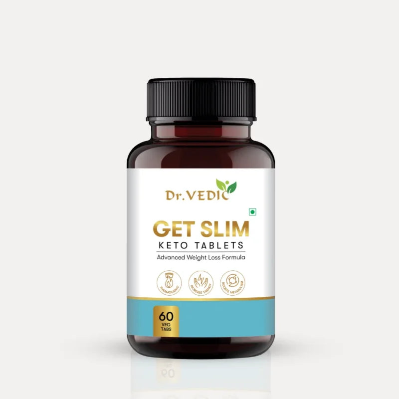 Dr. Vedic Keto Weight Loss Tablets - 60 Tabs
