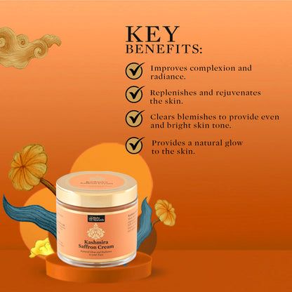 Bipha Ayurveda Kashmira Saffron Night Cream - 75 gms