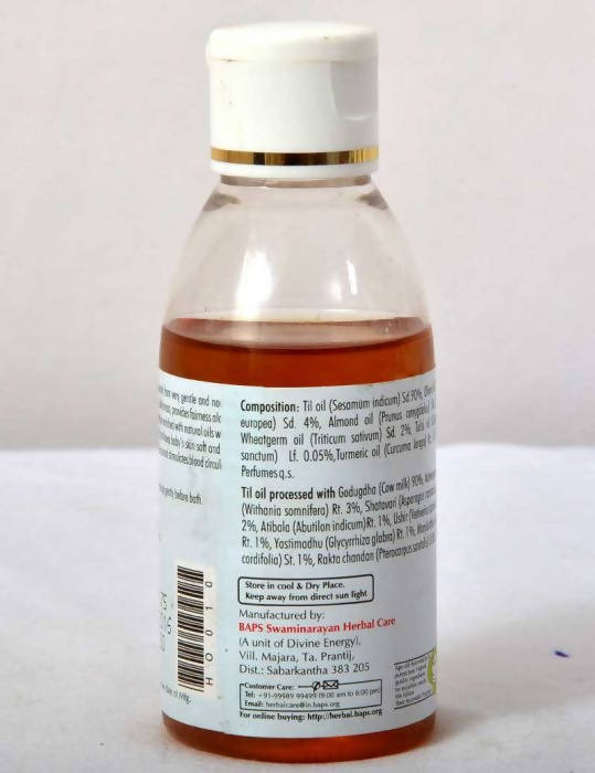 Baps Amrut Baby Massage Oil - 100 ml