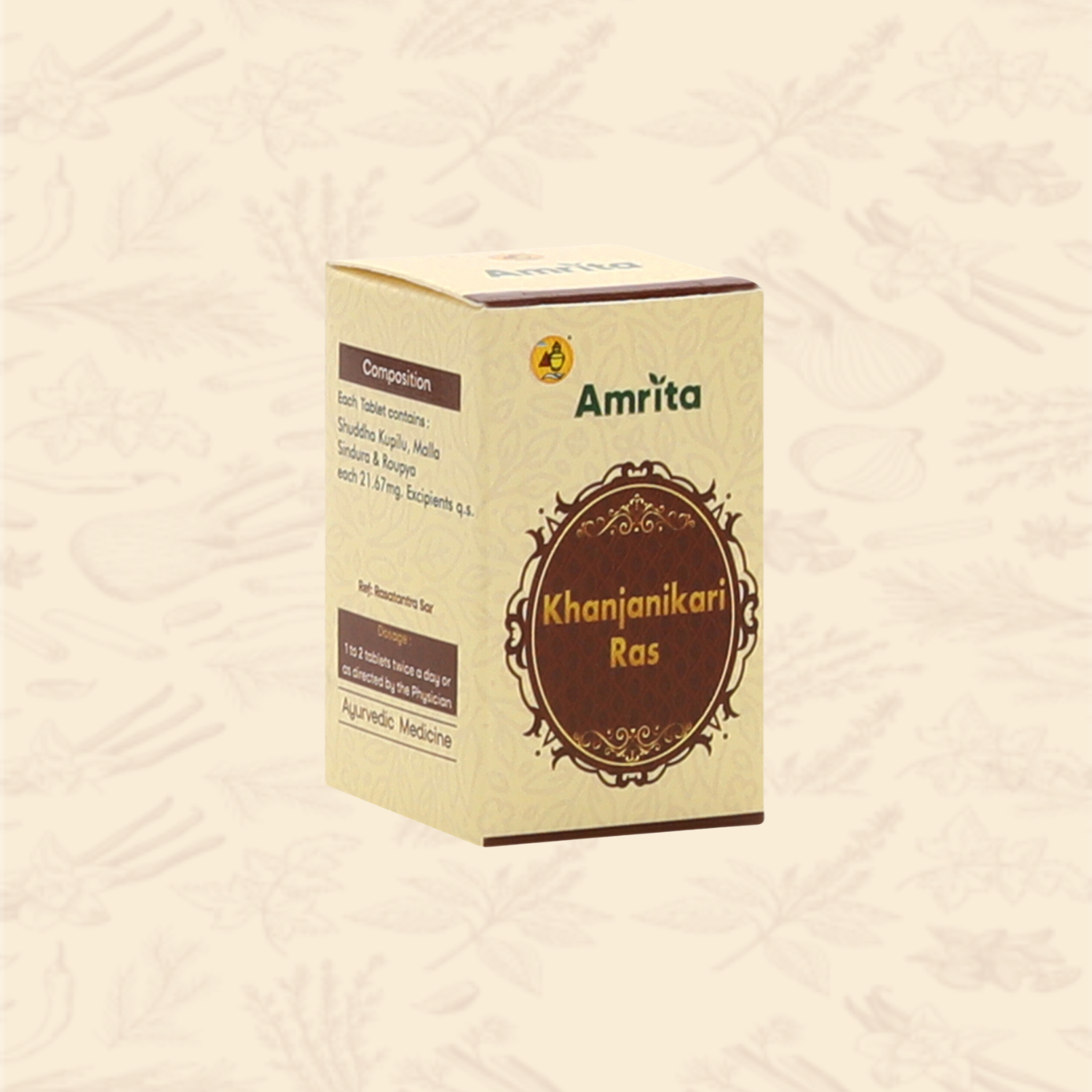 Amrita Khanjanikari Ras - 30 Tablets