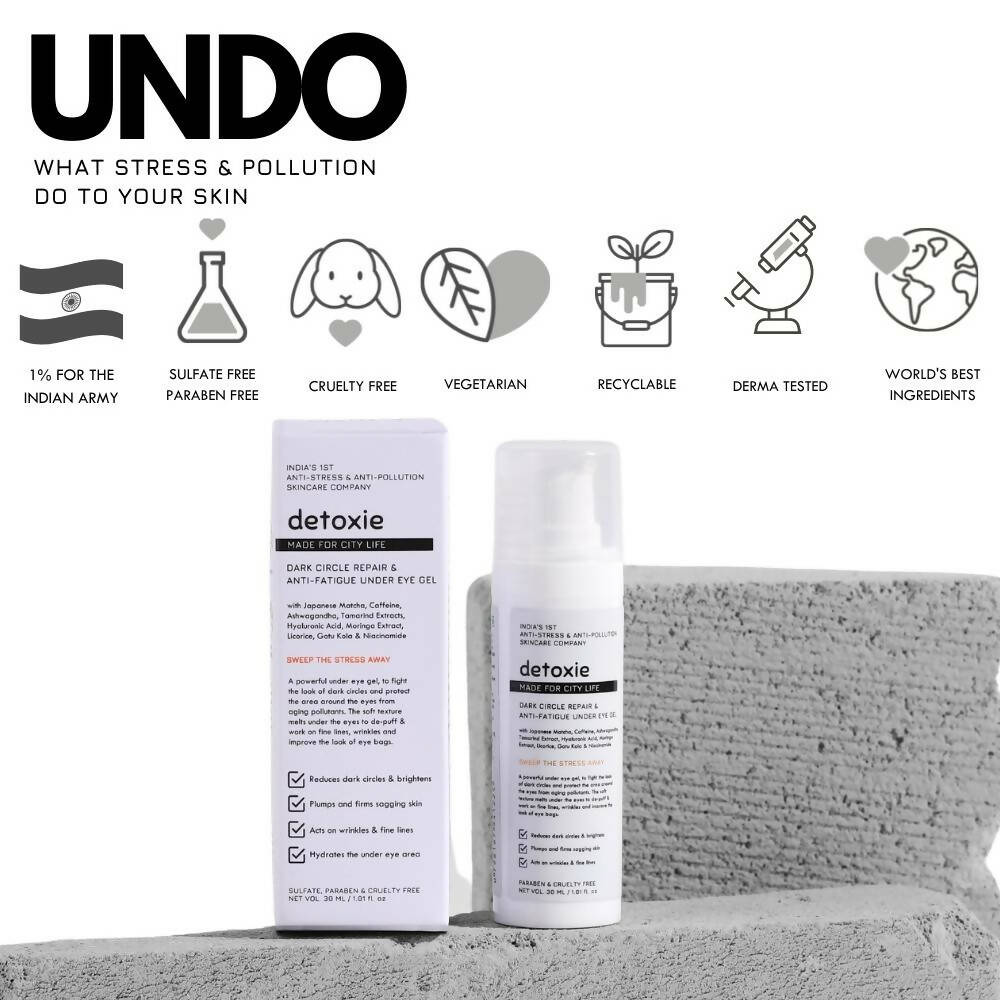 Detoxie Dark Circle Repair & Anti-Fatigue Under Eye Gel - 30 ml