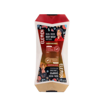 Elemen Dual Rush – Body Wash + Shampoo & Conditioner with Jojoba and Rosemary