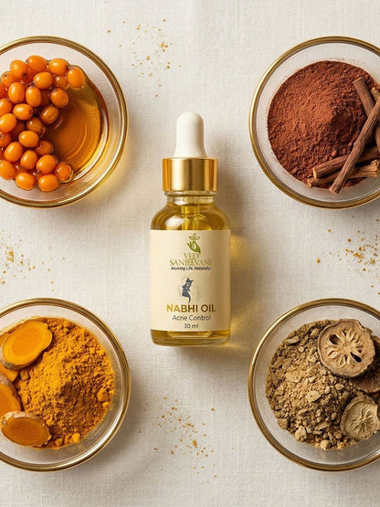Ved Sanjeevani Acne Control Nabhi Oil