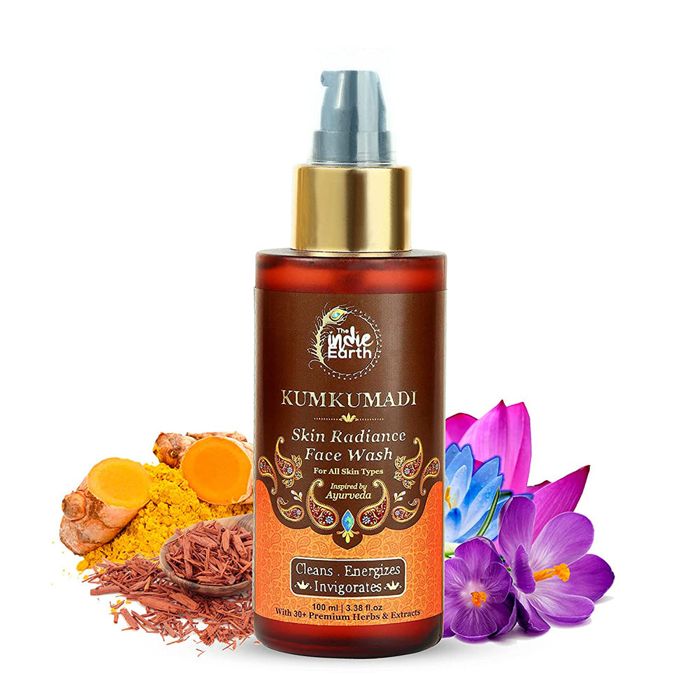 The Indie Earth Kumkumadi Face wash - 100 ml