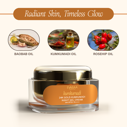 Evaraa Essential 24k Gold Kumkumadi Cream