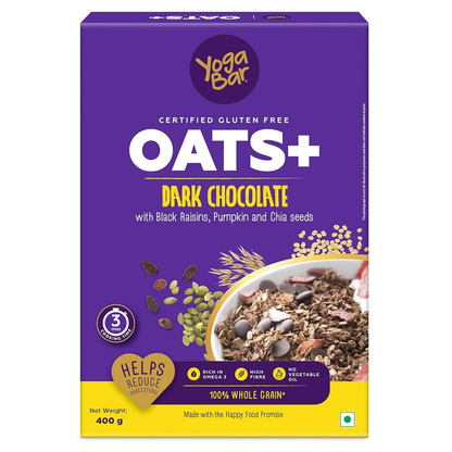 Yoga Bar Multigrain Energy Snack Bars - Dark Chocolate Flavour Premium Super Oats Combo