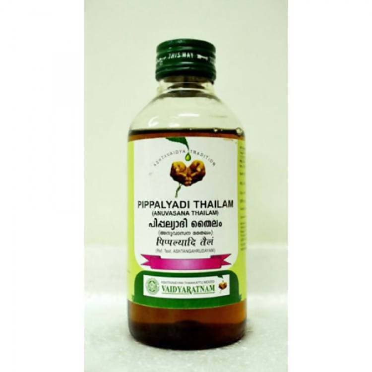 Vaidyaratnam Pippalyadi Anuvasana Thailam - 200 ml