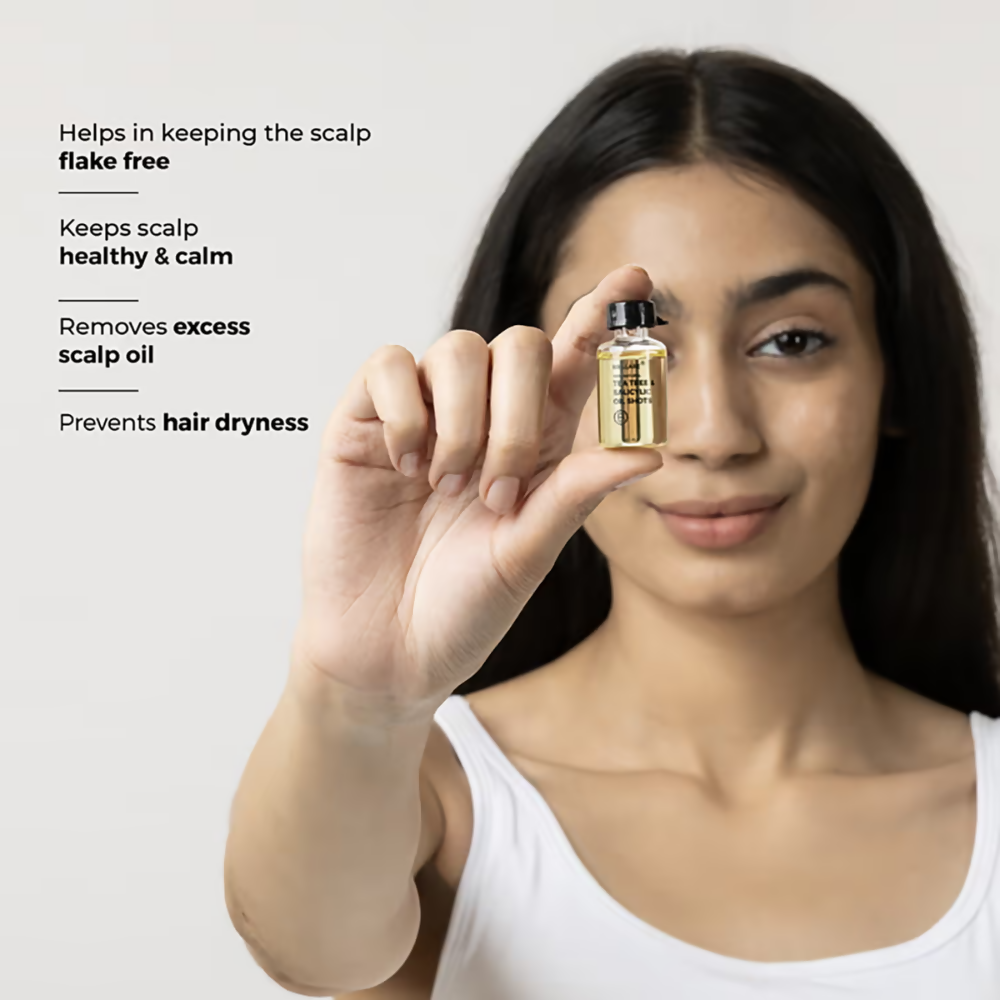 Brillare Tea Tree & Salicylic Oil Shots For Dandruff Control