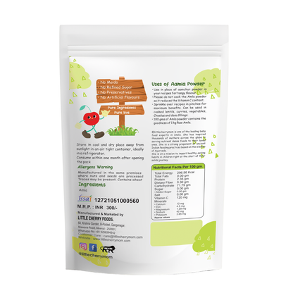 Littlecherrymom Dried Amla Powder