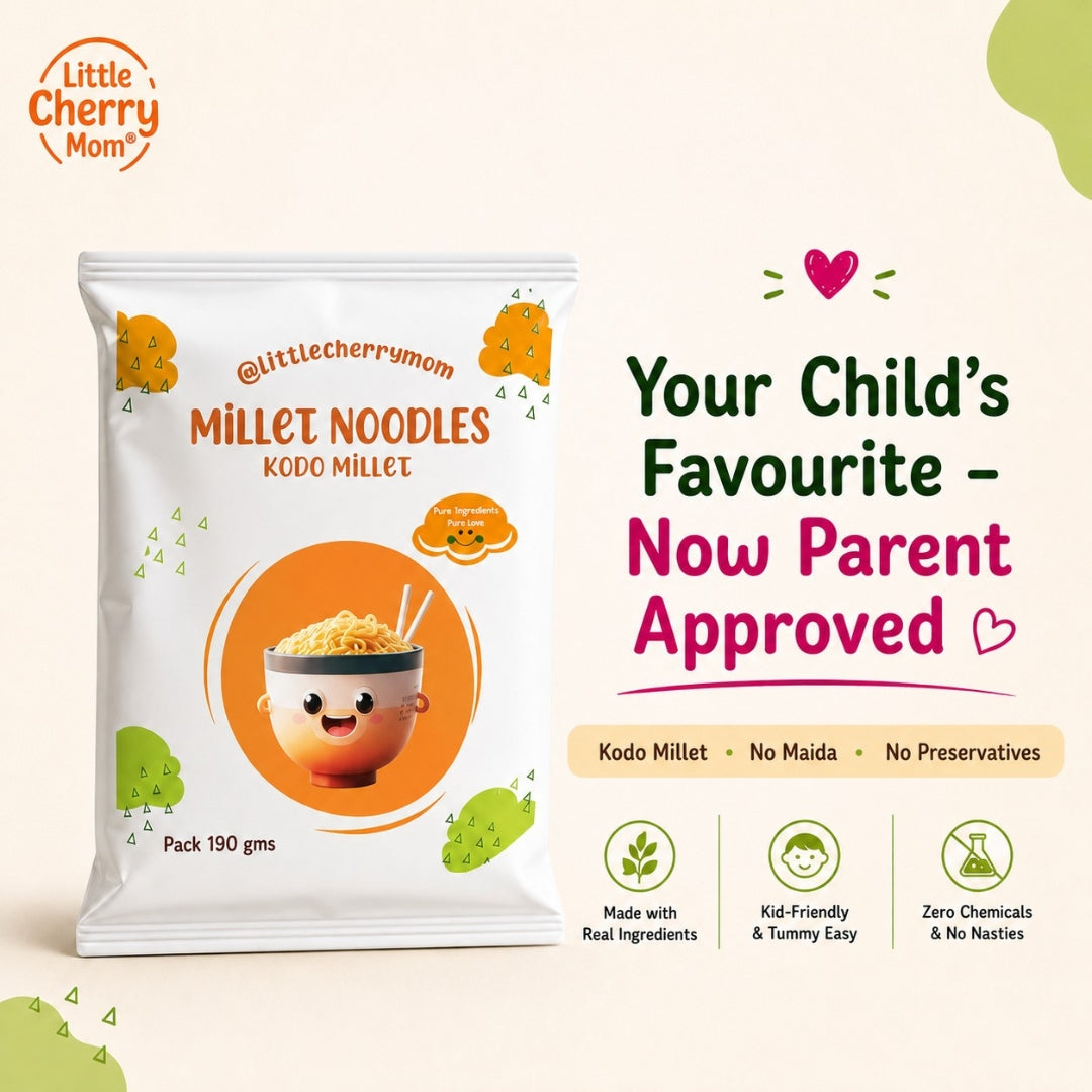 Littlecherrymom Kodo Millet Instant Noodles