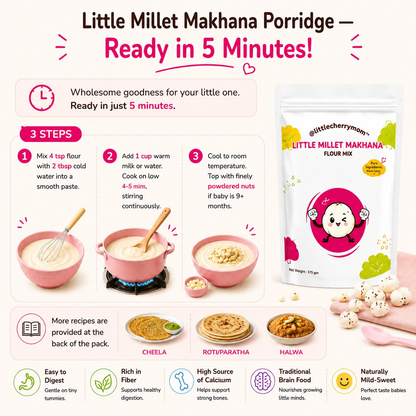 Littlecherrymom Little Millet Makhana Mix