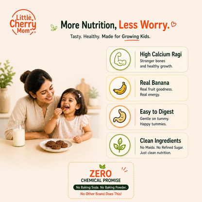 Littlecherrymom Pancake Mix Ragi Choco Banana