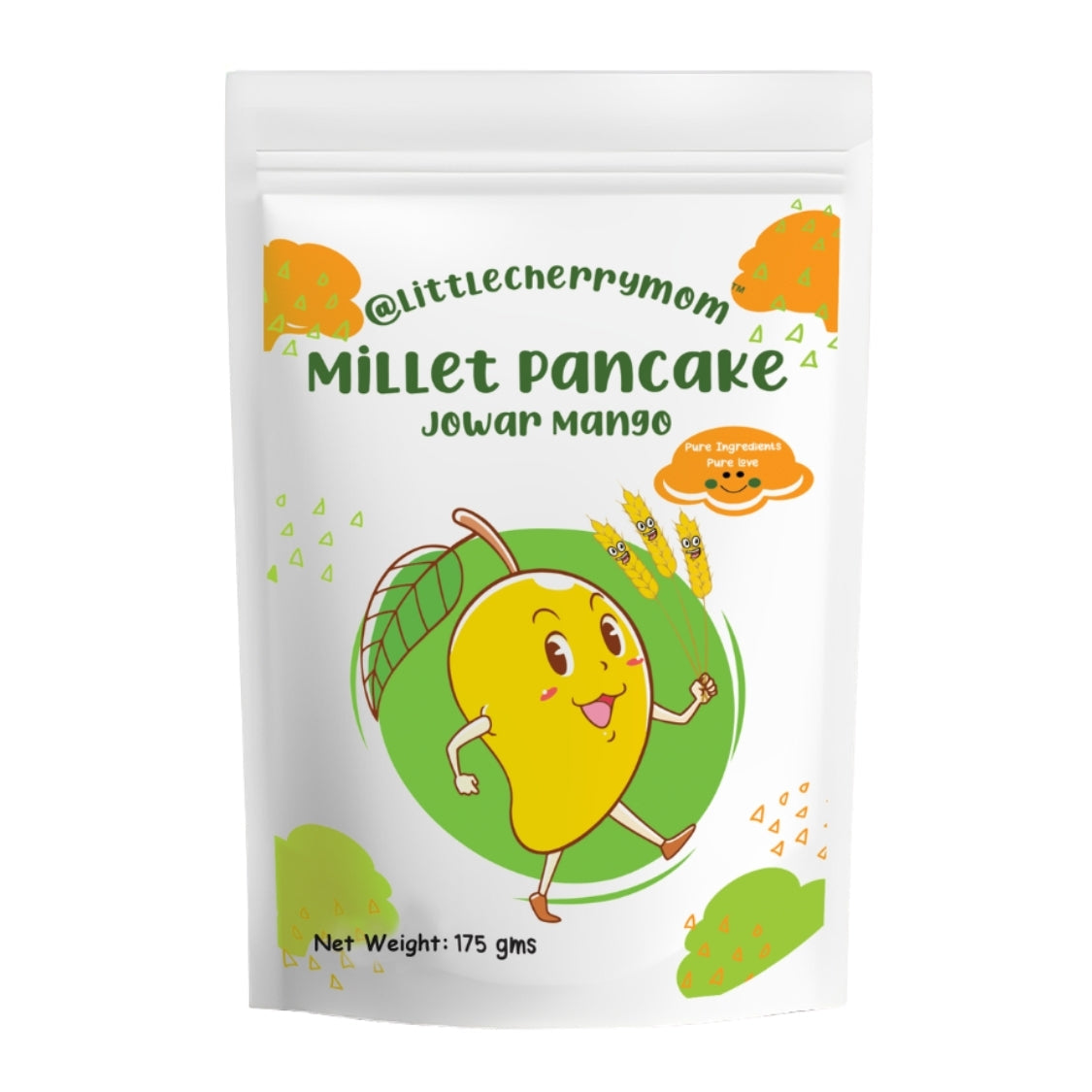 Littlecherrymom Pancake Mix Jowar Mango