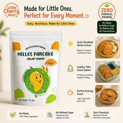 Littlecherrymom Pancake Mix Jowar Mango