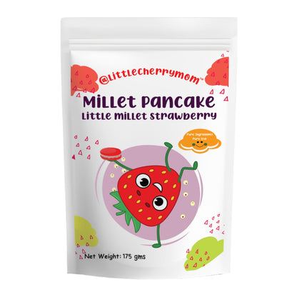 Littlecherrymom Pancake Mix Little Millet Strawberry