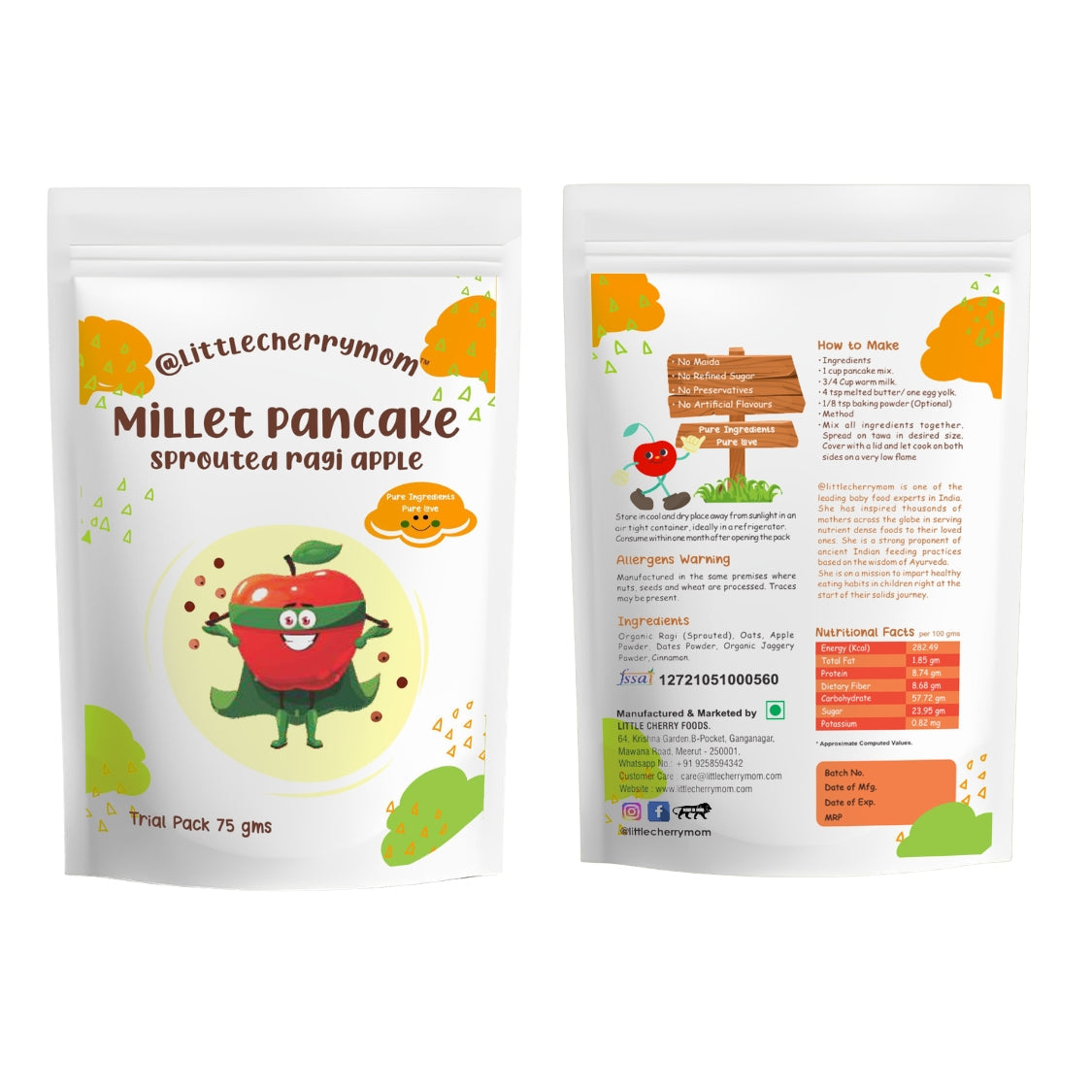 Littlecherrymom Pancake Trial Combo