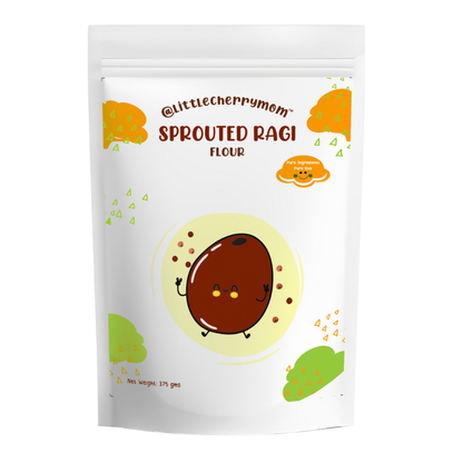 Littlecherrymom Sprouted Ragi Flour