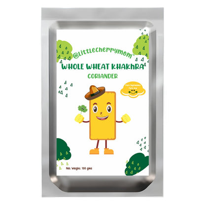 Littlecherrymom Whole Wheat Khakhra ?Coriander