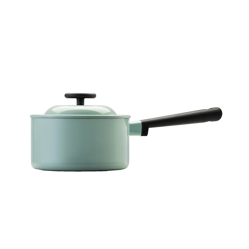 LocknLock Decore Green Sauce Pan  | Safe for all cooktops|  2.4 Litres