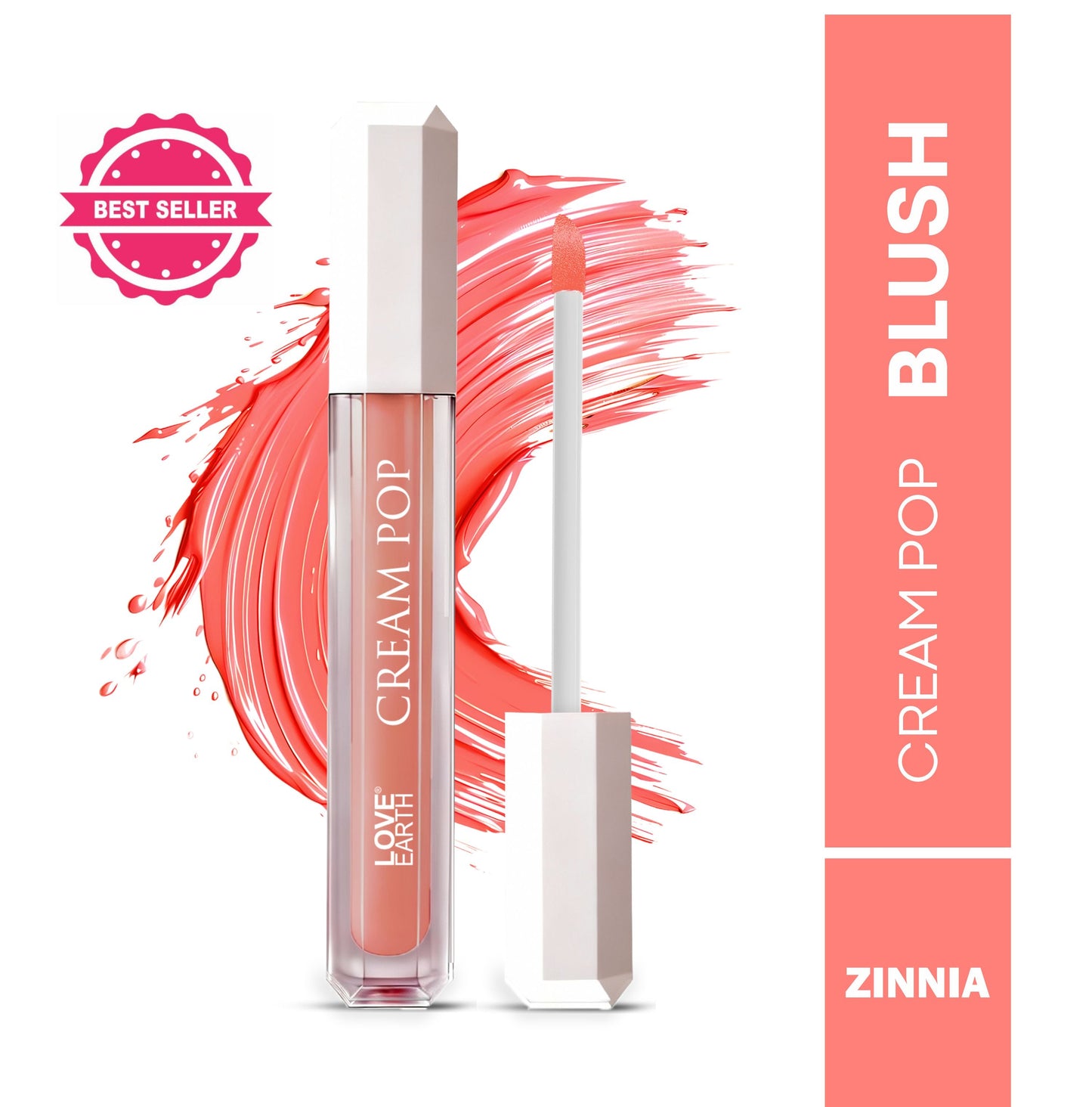 Love Earth Cream Pop Blush - Zinnia
