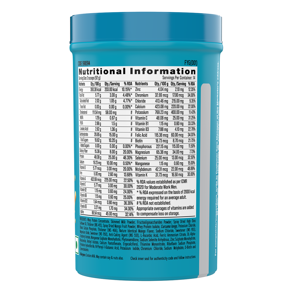 GNC Total Protein Shake – 750 gms