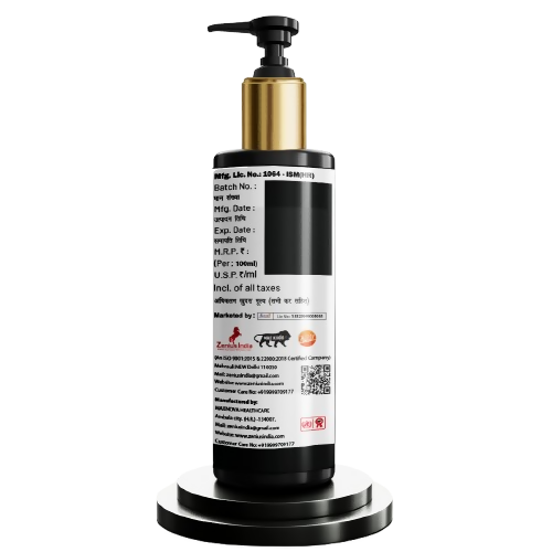 Zenius Activated Charcoal Face Wash for Cleanse Face Dirt and Improve Skin