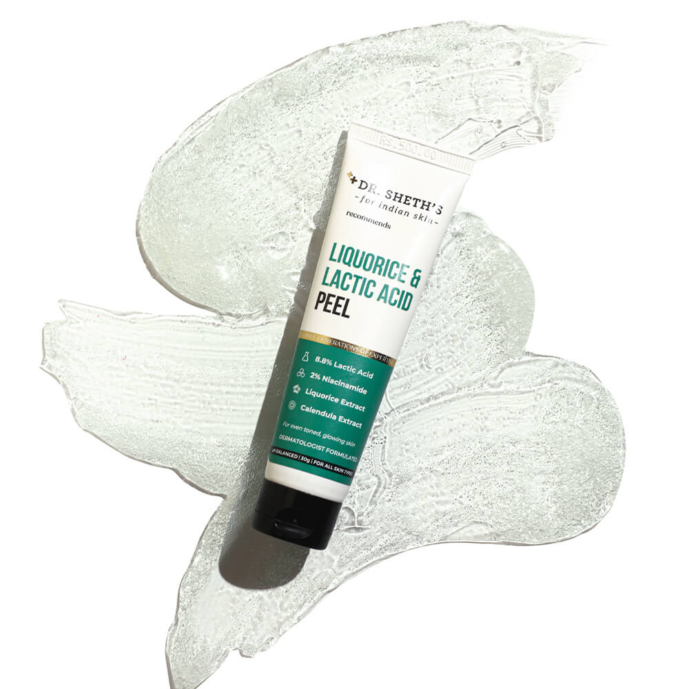 Dr. Shethâ€™s Liquorice & Lactic Acid Peel - 30 gms