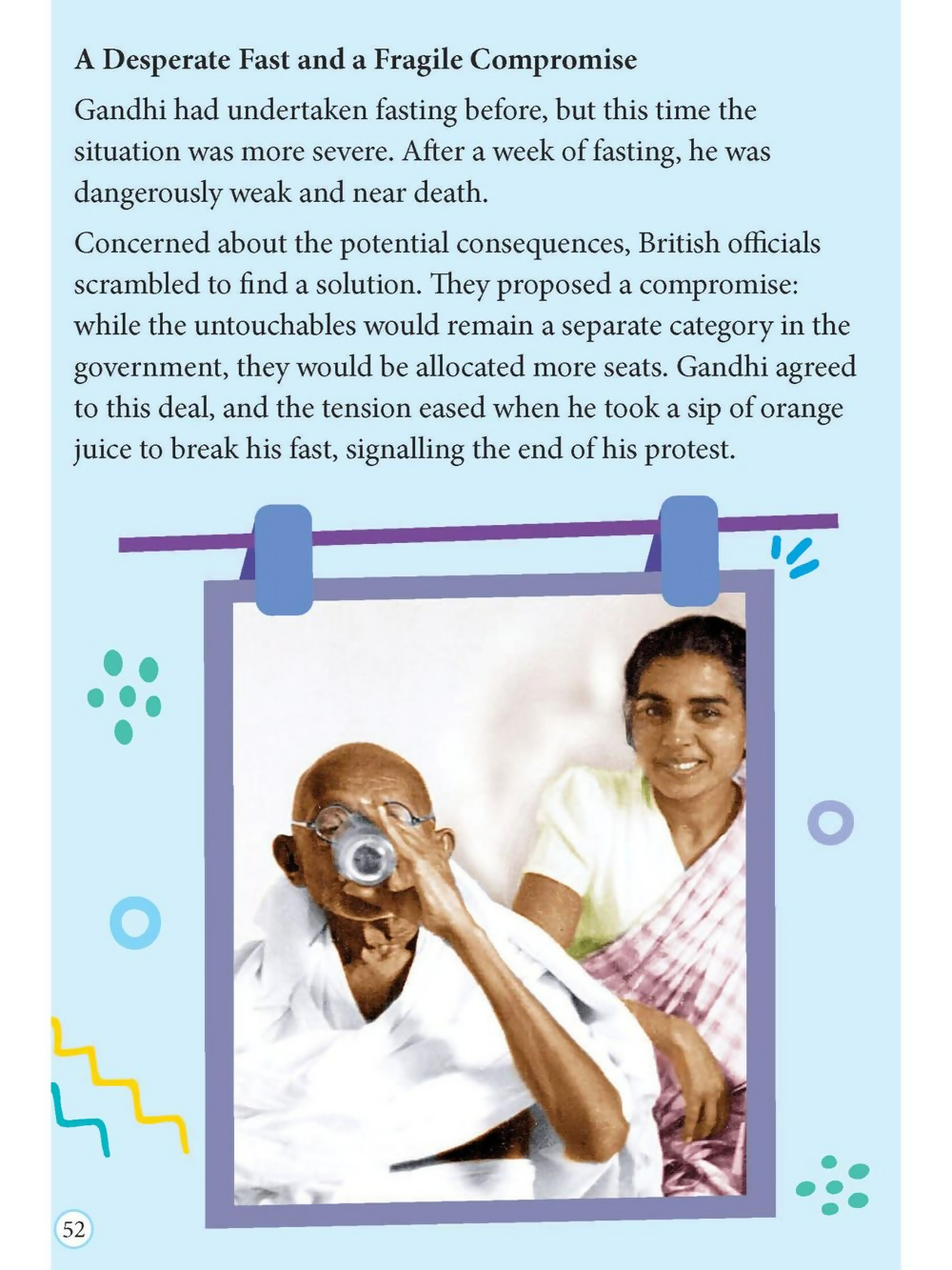 Dreamland Publications Mahatma Gandhi Icons of Inspiration Illustrated Biography For Kids