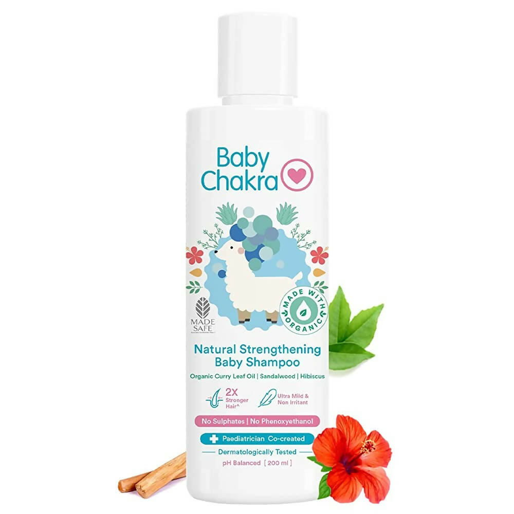 BabyChakra Natural Strengthening Baby Shampoo