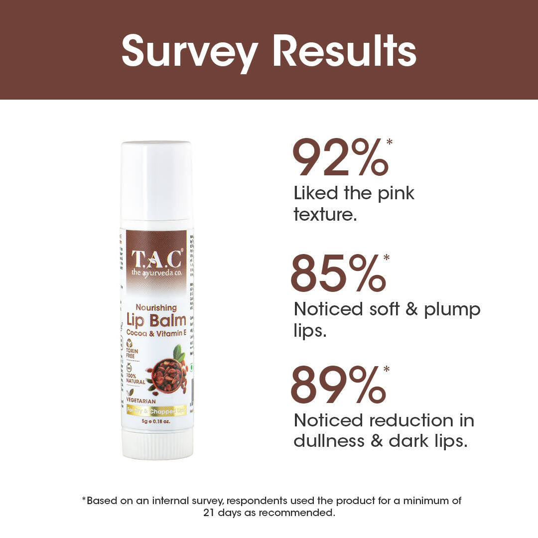 T.A.C - The Ayurveda Co. Cocoa & Vitamin C Lip Balm