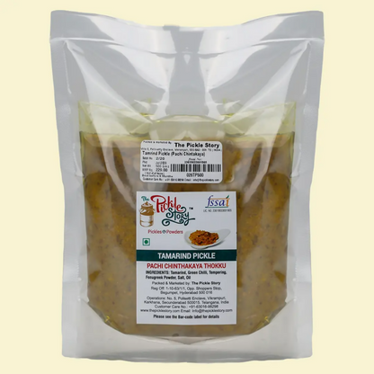 The Pickle Story Tamarind Pickle With Green Chilli