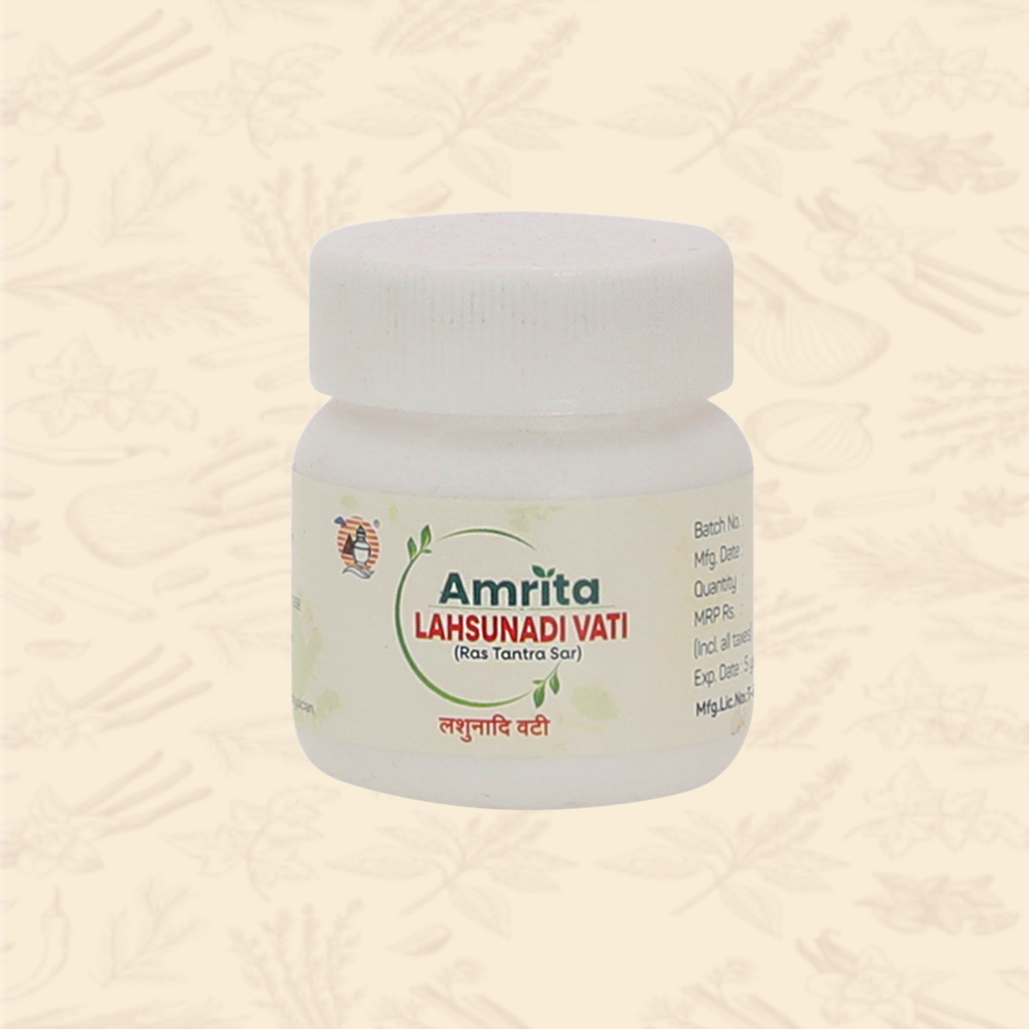 Amrita Lashunadi Vati - 60 Tablets