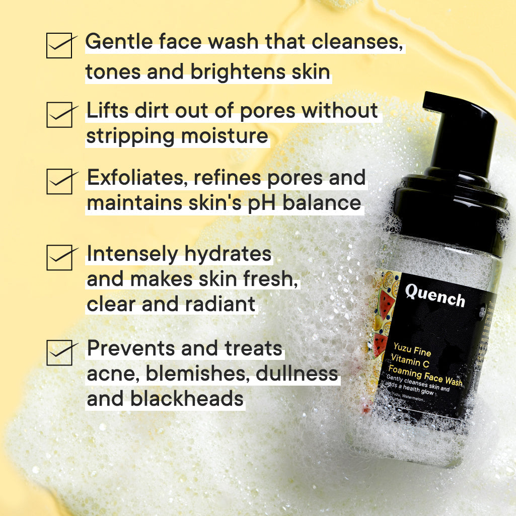 Quench Foaming Face Wash - 100 ml