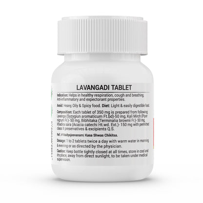 Krishna'S Herbal & Ayurveda Lavangadi Vati