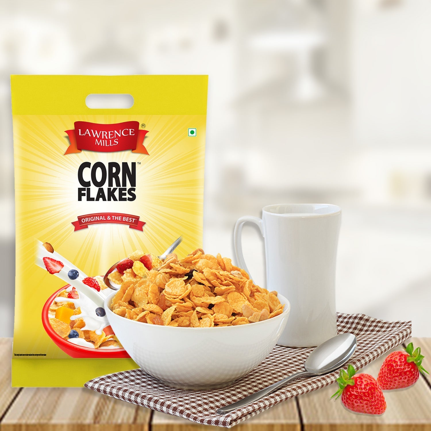 Bagrry's Lawrence Mills Cornflakes- Orginal and Best