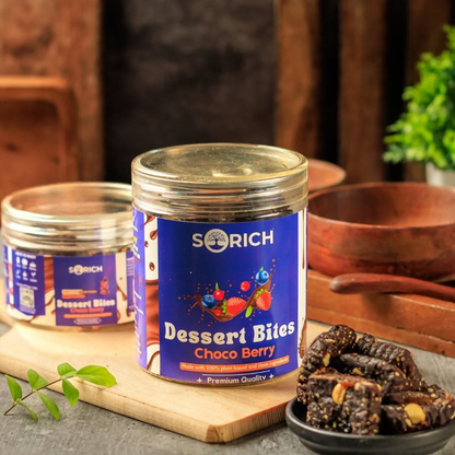Sorich Organics Dessert Chocolate Berry Fudge Bites