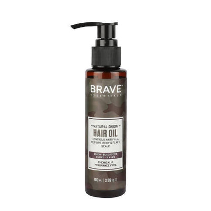 Brave Essentials Natural Onion Hair Oil