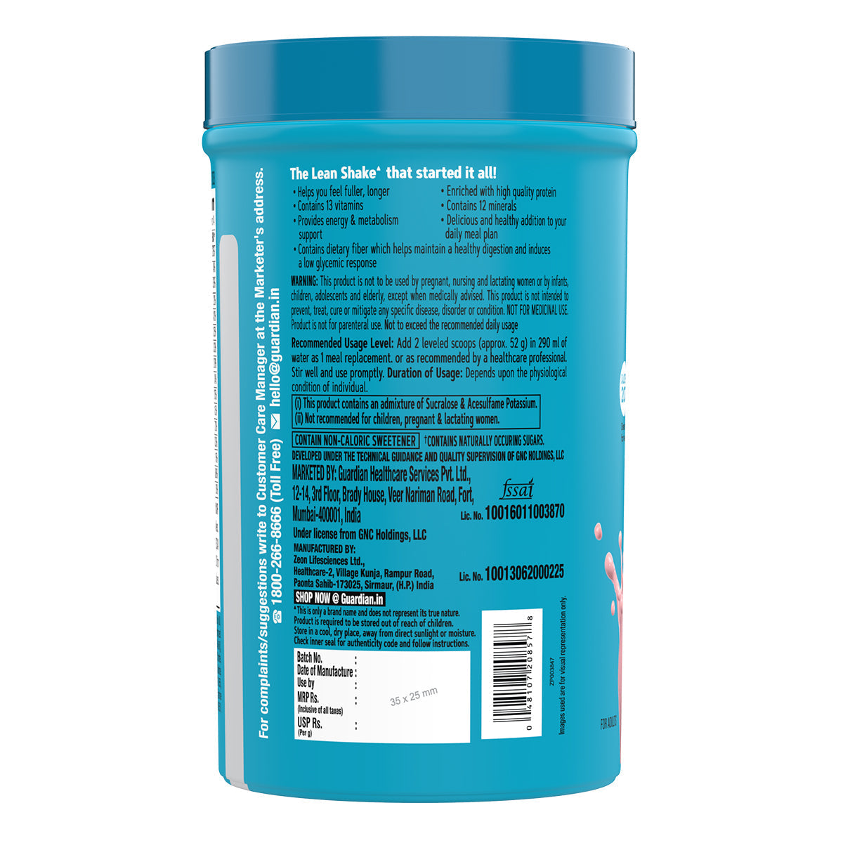 GNC Total Protein Shake – 750 gms