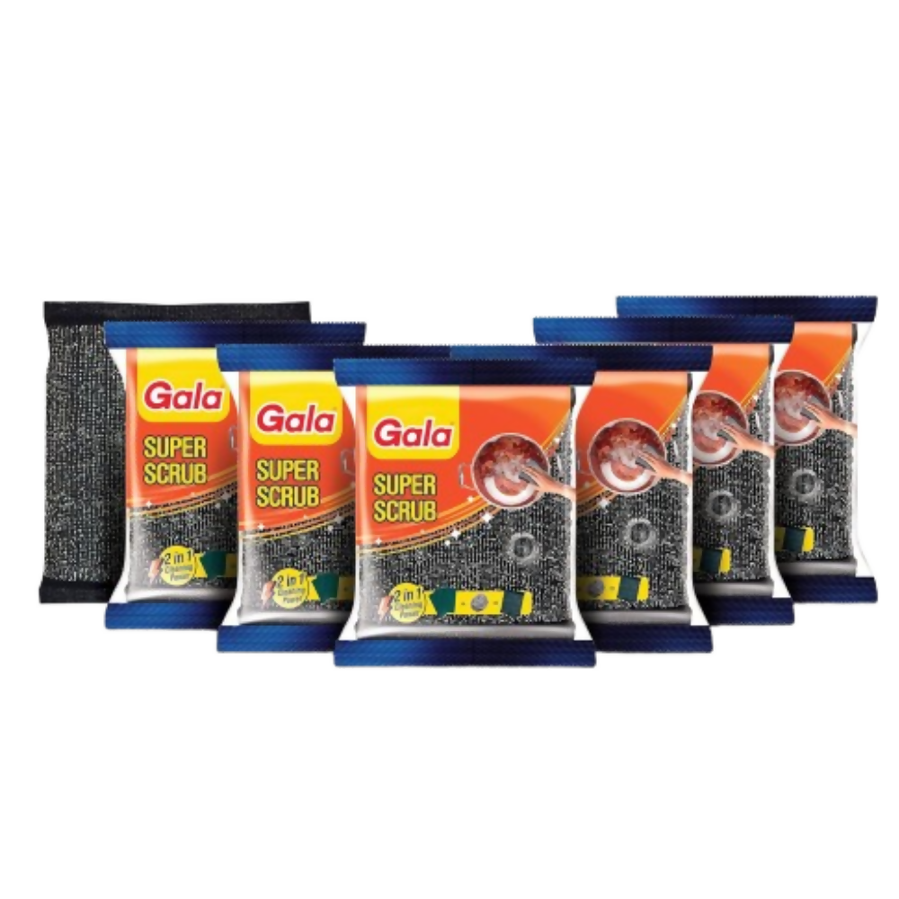 Gala Super Scrub Set - Pack of 6