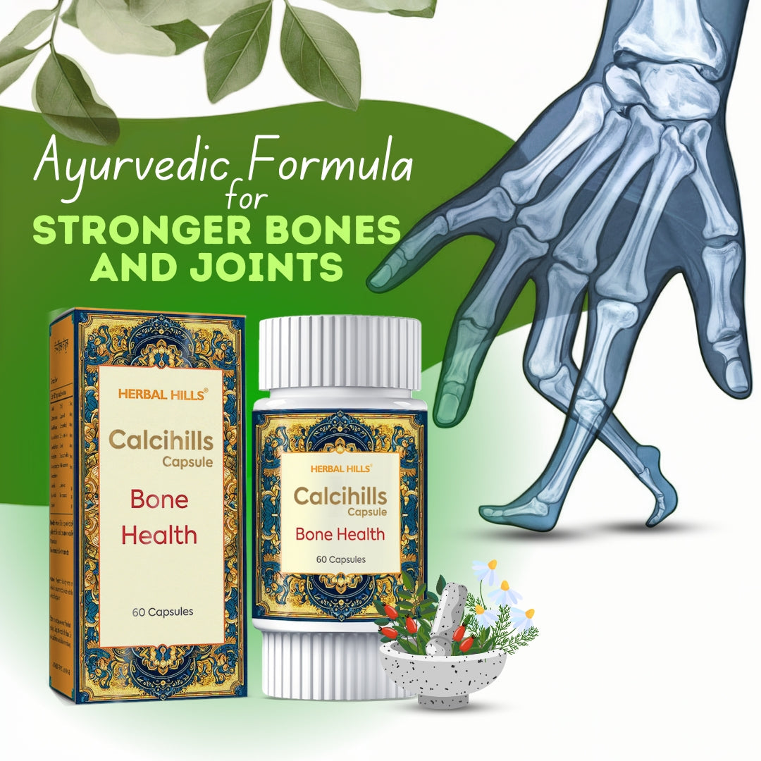 Herbal Hills Ayurveda Calcihills Capsules