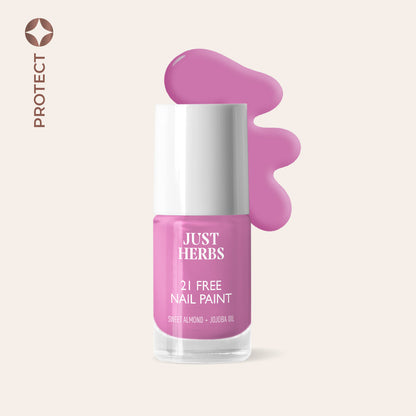 Just Herbs Nail Paints | 21-Free Formula