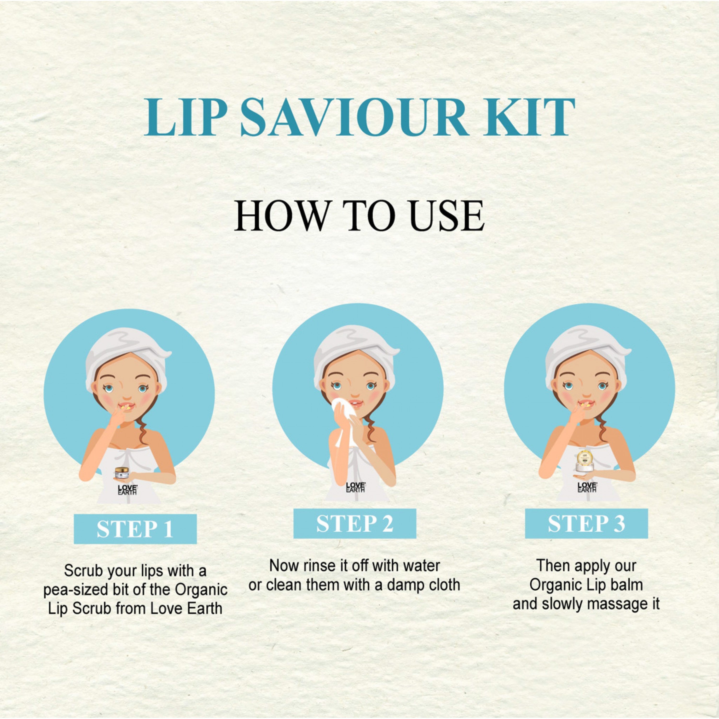Love Earth Lip Saviour Kit