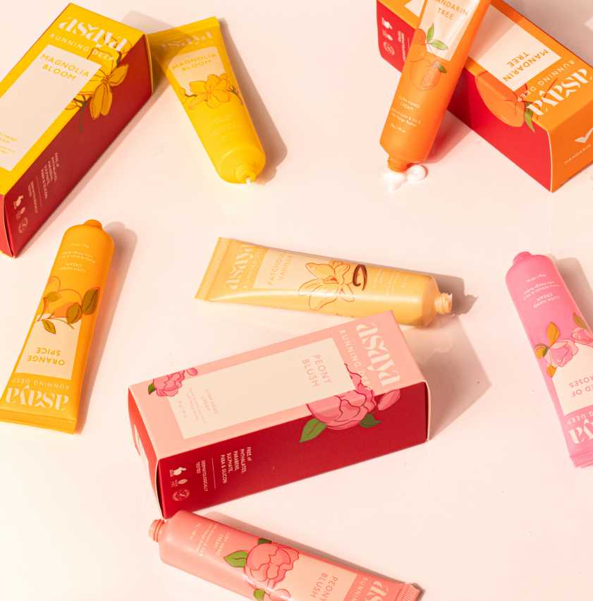 Asaya Running Deep Lush Hand Cream - 30 Gms