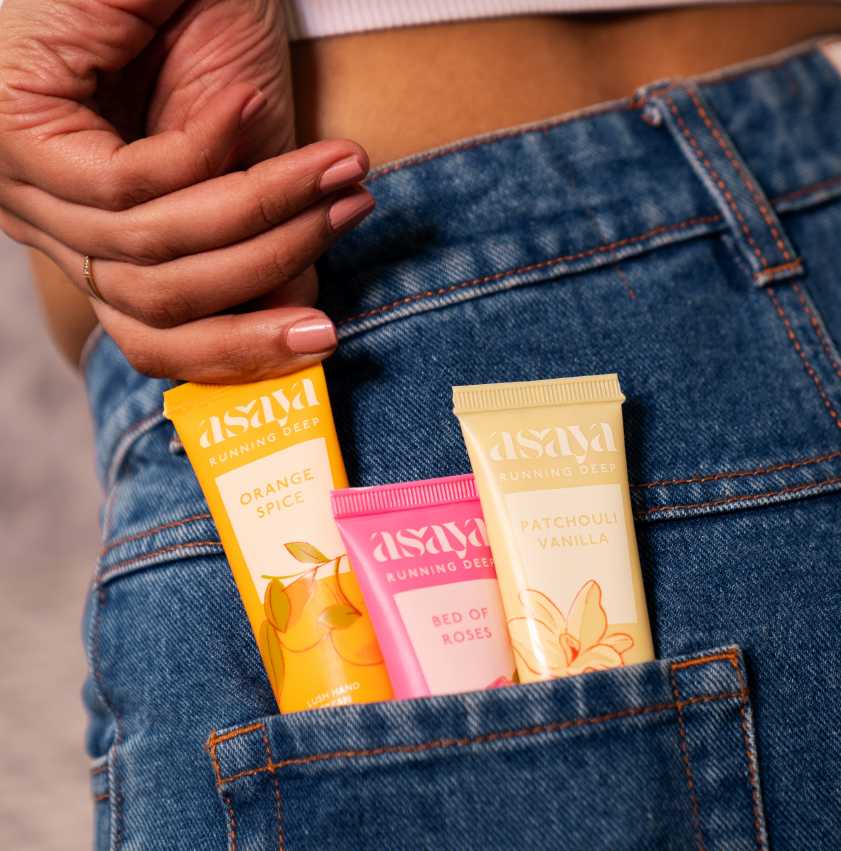 Asaya Running Deep Lush Hand Cream - 30 Gms