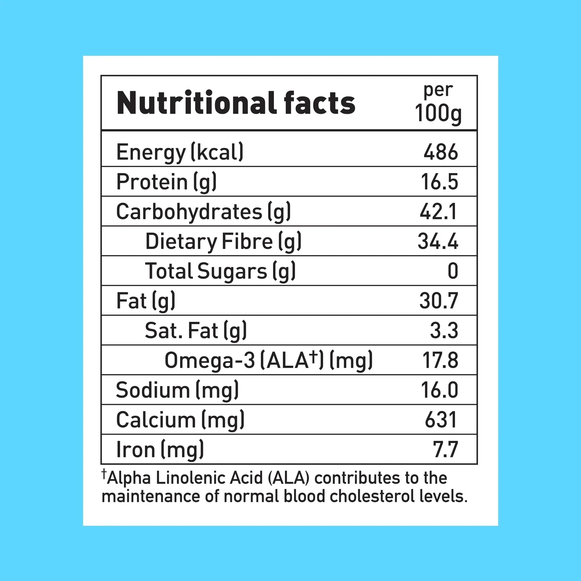 Yogabar Chia Seeds - 250 gms