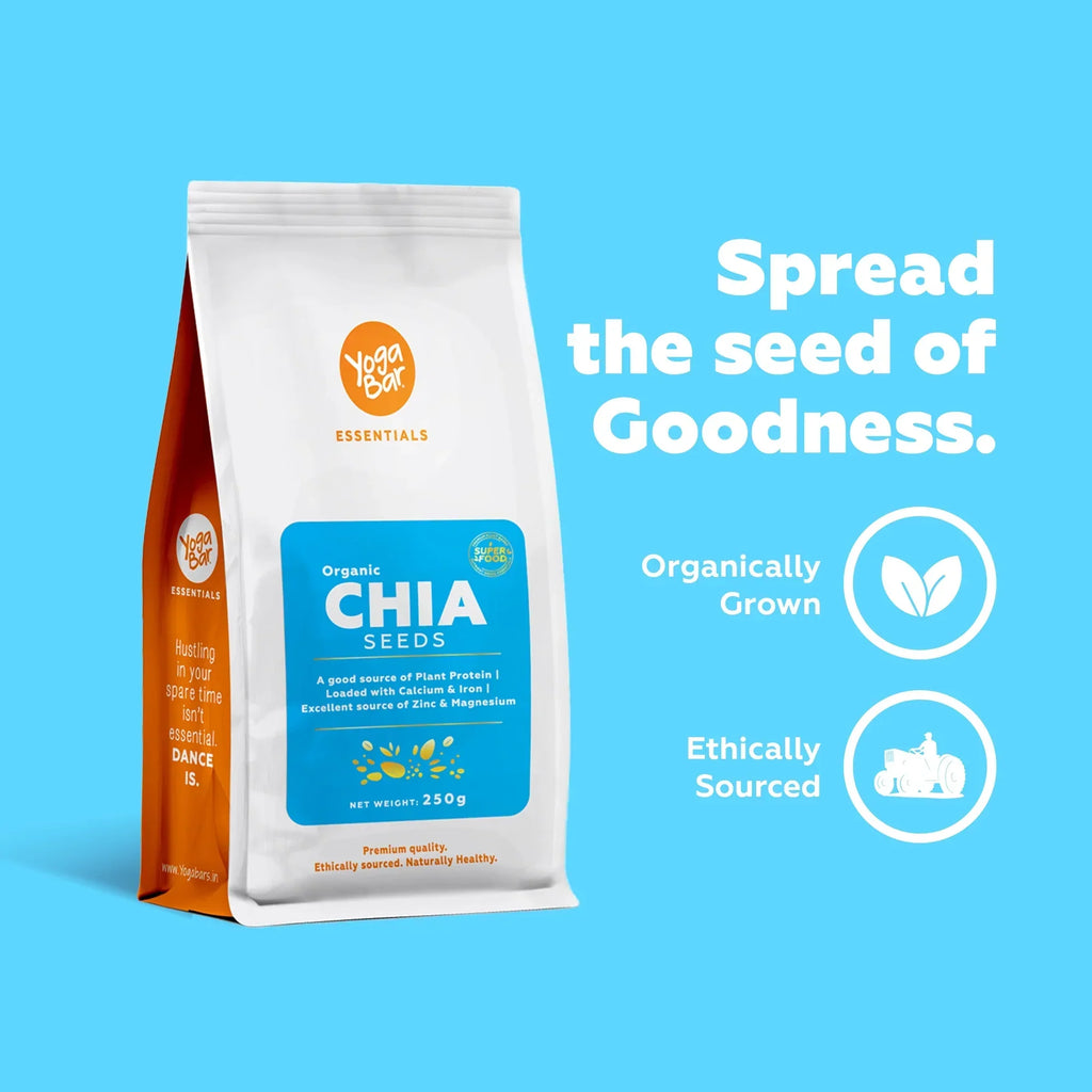 Yogabar Chia Seeds - 250 gms